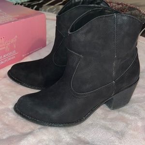 Black booties